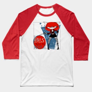 Rebels Rule Baseball T-Shirt